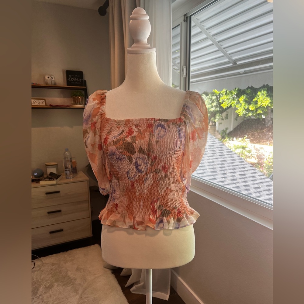 Express floral top - Picture 1 of 5
